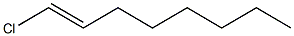 trans-1-chloro-1-octene 结构式