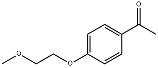 1-(4-(2-甲氧基乙氧基)苯基)乙-1-酮 结构式