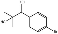 1-(4-Bromophenyl)-2-methyl-1,2-propanediol 结构式