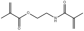 N-甲基丙烯酰胺乙醇胺甲基丙烯酸酯 结构式