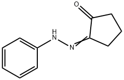 2-(phenylhydrazono)cyclopentanone 结构式