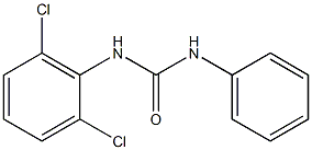 3-(2,6-dichlorophenyl)-1-phenylurea 结构式