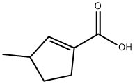 3-甲基环戊-1-烯-1-羧酸 结构式