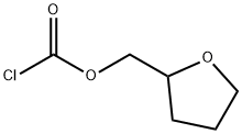 (oxolan-2-yl)methyl chloroformate 结构式