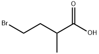 4-Bromo-2-methylbutanoic acid 结构式