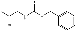 2-羟丙基氨基甲酸苄酯 结构式