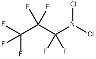 1-Propanamine, N,N-dichloro-1,1,2,2,3,3,3-heptafluoro- 结构式