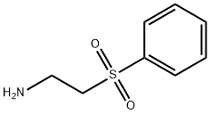 2-(苯磺酰基)乙胺 结构式