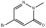 5-溴-2-甲基哒嗪-3(2H)-酮 结构式