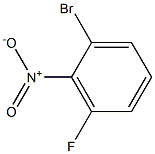 2-溴-6-氟硝基苯 结构式