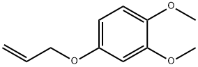 4-(烯丙氧基)-1,2-二甲氧基苯 结构式