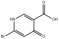 6-BROMO-4-HYDROXYNICOTINIC ACID 结构式