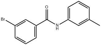3-bromo-N-(3-methylphenyl)benzamide 结构式
