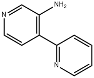 3-Amino-4,2'-bipyridine 结构式