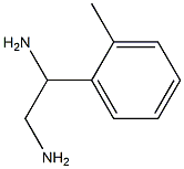 1-(2-METHYLPHENYL)ETHANE-1,2-DIAMINE 结构式