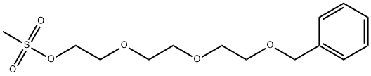三乙二醇单苄醚甲磺酸酯 结构式