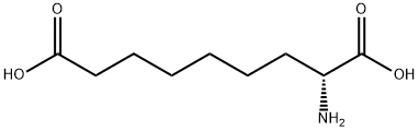 R-2-氨基壬二酸 结构式