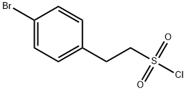 2-(4-溴苯基)乙烷-1-磺酰氯 结构式