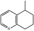 5-甲基-5,6,7,8-四氢喹啉 结构式
