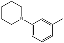 Piperidine, 1-(3-Methylphenyl)- 结构式