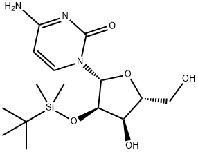 2'-O-(tert-butyldimethylsilyl)cytidine 结构式