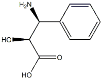 (S,S)-苯基异丝氨酸(苯基异丝氨酸杂质1) 结构式