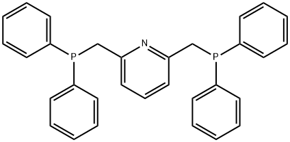 2,6-双[(二苯基膦基)甲基]吡啶 结构式