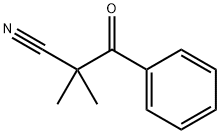 2,2-dimethyl-3-oxo-3-phenylpropanenitrile 结构式