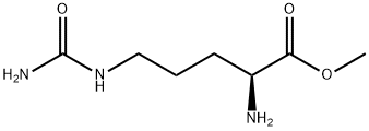 Methyl (2S)-2-amino-5-(carbamoylamino)pentanoate 结构式