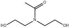 N,N-二(2-羟基乙基)醋胺石 结构式