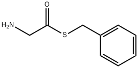 2-氨基硫代乙酸S-苄基酯 结构式
