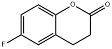6-fluoro-2-chromanone 结构式