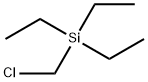 氯甲基)(三乙基)硅烷 结构式
