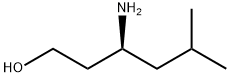 (S)-3-amino-5-methylhexan-1-ol 结构式