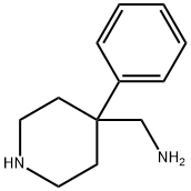 (4-苯基哌啶-4-基)甲酰胺 结构式
