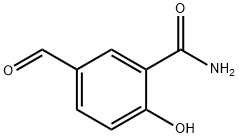 5-formyl-2-hydroxybenzamide 结构式