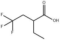 2-乙基-4,4,4-三氟丁酸 结构式