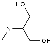 2-(甲基氨基)丙烷-1,3-二醇 结构式