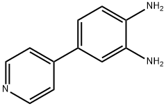 4-(吡啶-4-基)苯-1,2-二胺 结构式