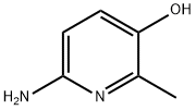 6-氨基-2-甲基吡啶-3-醇 结构式