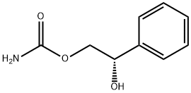 (S)-2-羟基-2-苯基乙基氨基甲酸酯 结构式