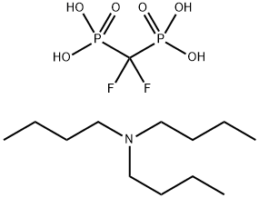 BIS(TRIBUTYLAMMONIUM) DIFLUOROMETHYLENEDIPHOSPHONATE(BDP) 结构式