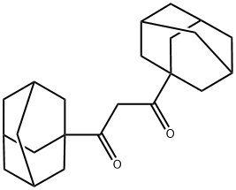 1,3-bis(tricyclo[3.3.1.1(3,7)]dec-1-yl)propan-1,3-dione 结构式
