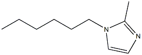 1-己基-2-甲基咪唑 结构式