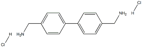 4,4'-双(氨基甲基)联苯二盐酸盐 结构式