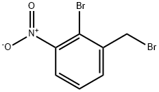 2-bromo-1-bromomethyl-3-nitrobenzene 结构式