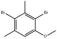 2,4-DIBROMO-1-METHOXY-3,5-DIMETHYLBENZENE 结构式