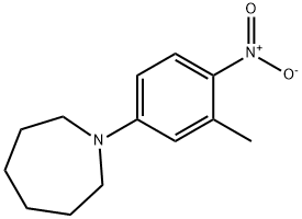 1-(3-METHYL-4-NITROPHENYL)AZEPANE 结构式