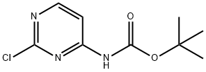 TERT-BUTYL (2-CHLOROPYRIMIDIN-4-YL)CARBAMATE 结构式