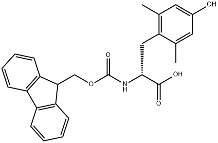 FMOC-D-2,6-DIMETHYLTYROSINE 结构式
